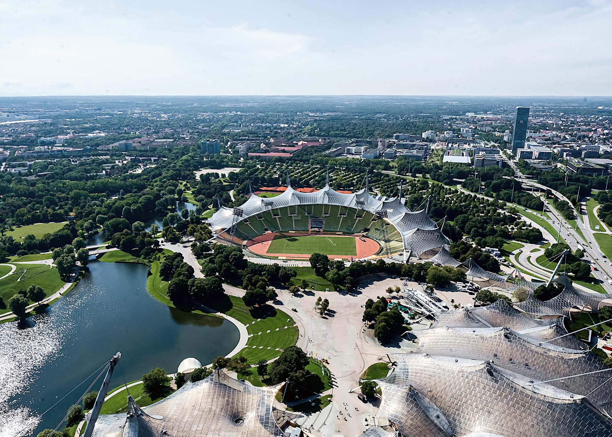 The Olympic Park in Munich